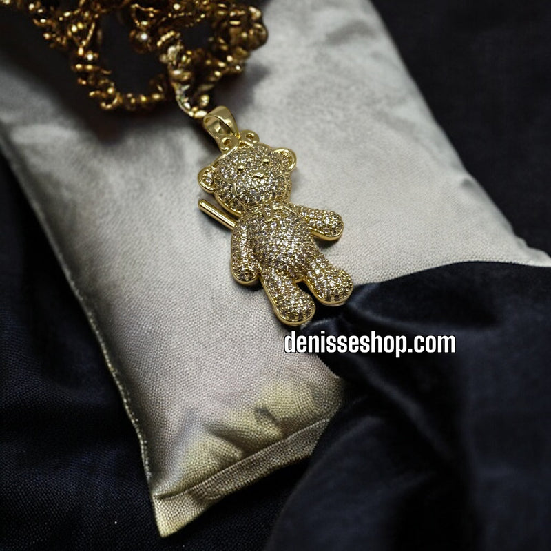 14K BEAR PENDANT P237 (CHAIN NOT INCLUDED)