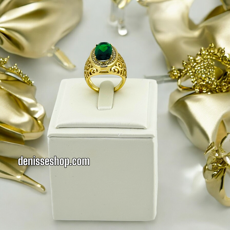 14K GREEN RING RG212