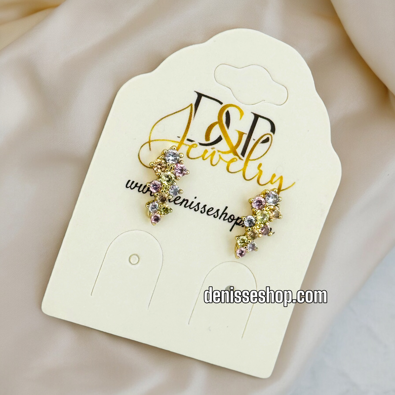 14K SOFT COLORS EARRING E561