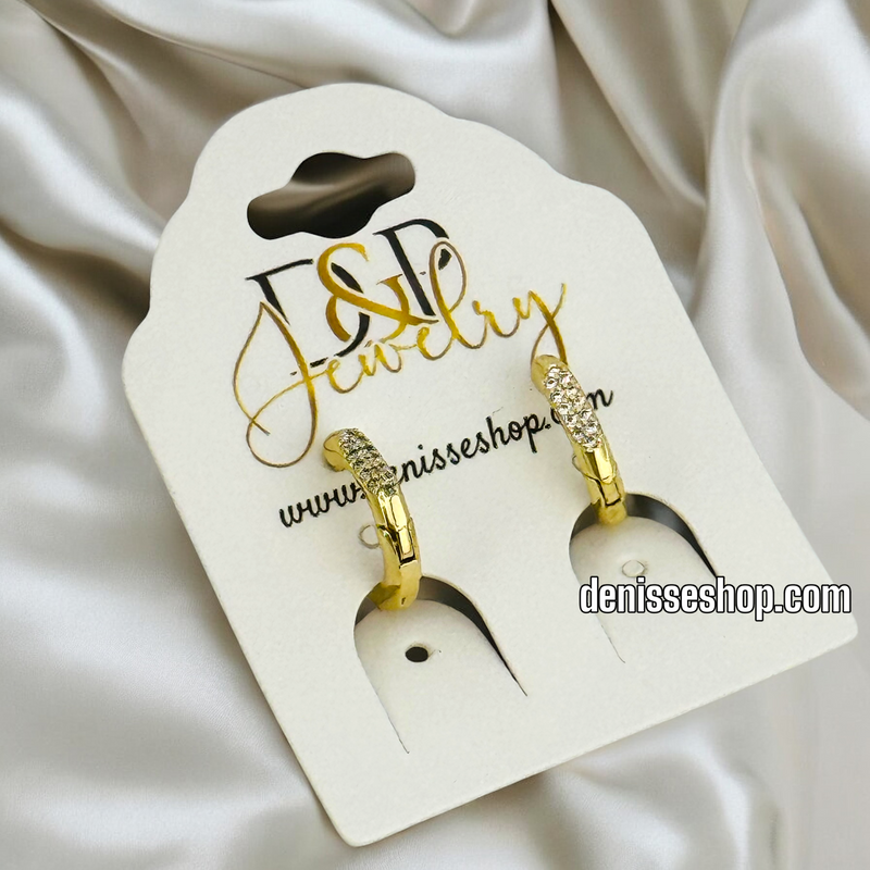 14K WOMAN/SMALL HOOP EARRING HP571