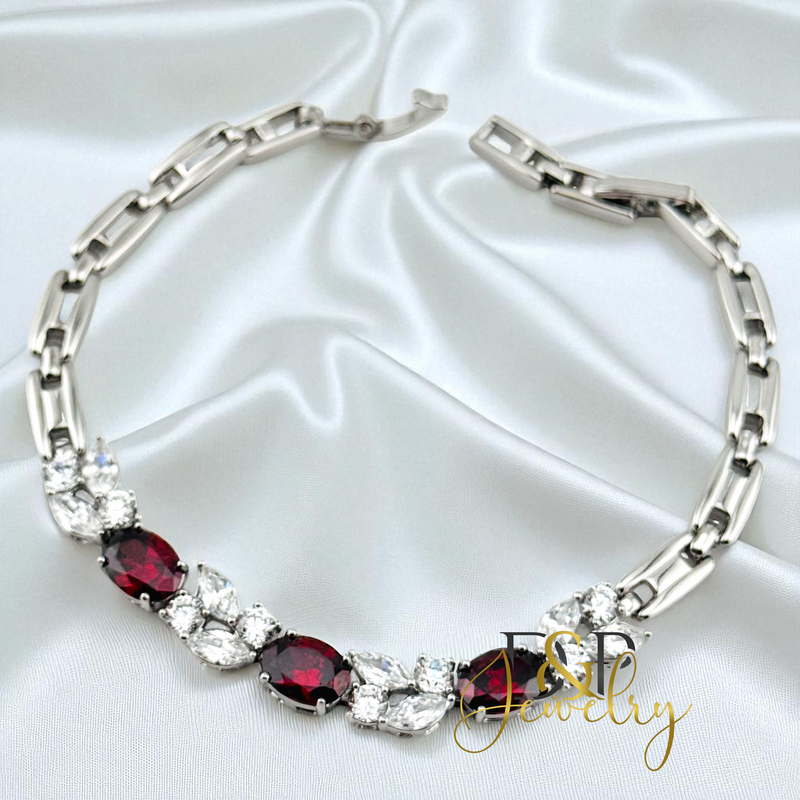 SILVER 3 VARIANTS COLORS BRACELET BR842