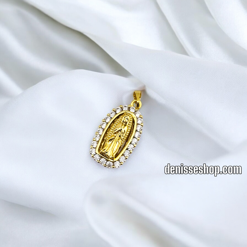 14K WOMEN/GIRL VIRGIN MARY PENDANT P636