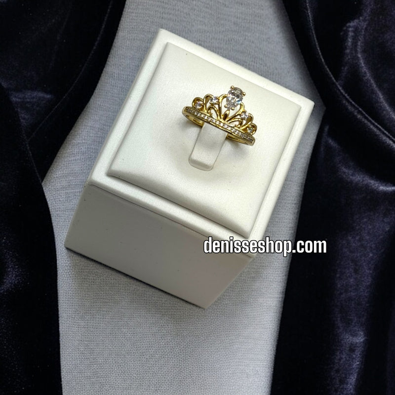 14K PRINCESS GOLD RING RG141