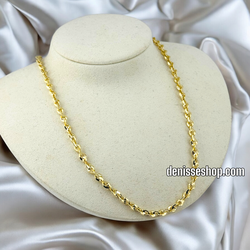 14K WOMEN/MEDIUM LINK CHAIN NECKLACE 20” CH033