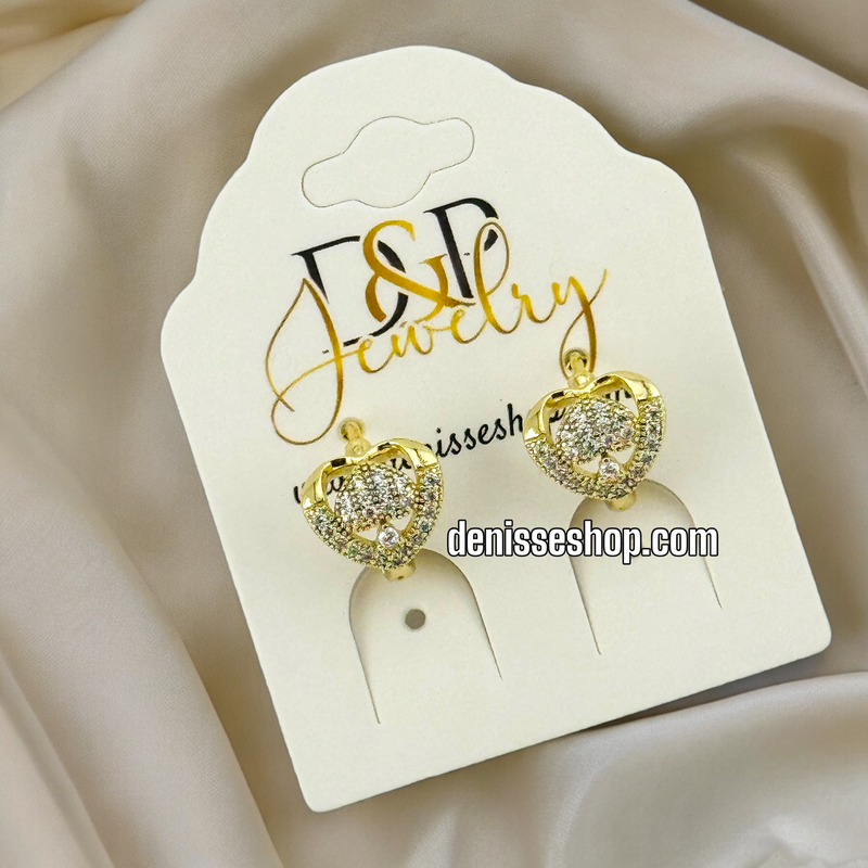 14K GOLD EARRINGS E516