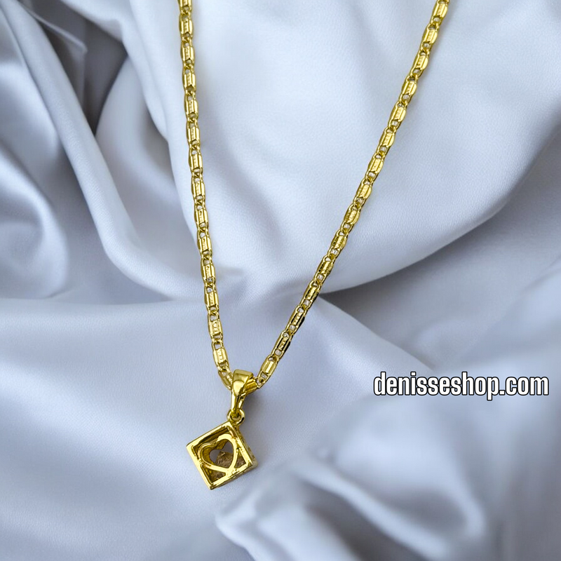 14K / HEART BOX PENDANT P561