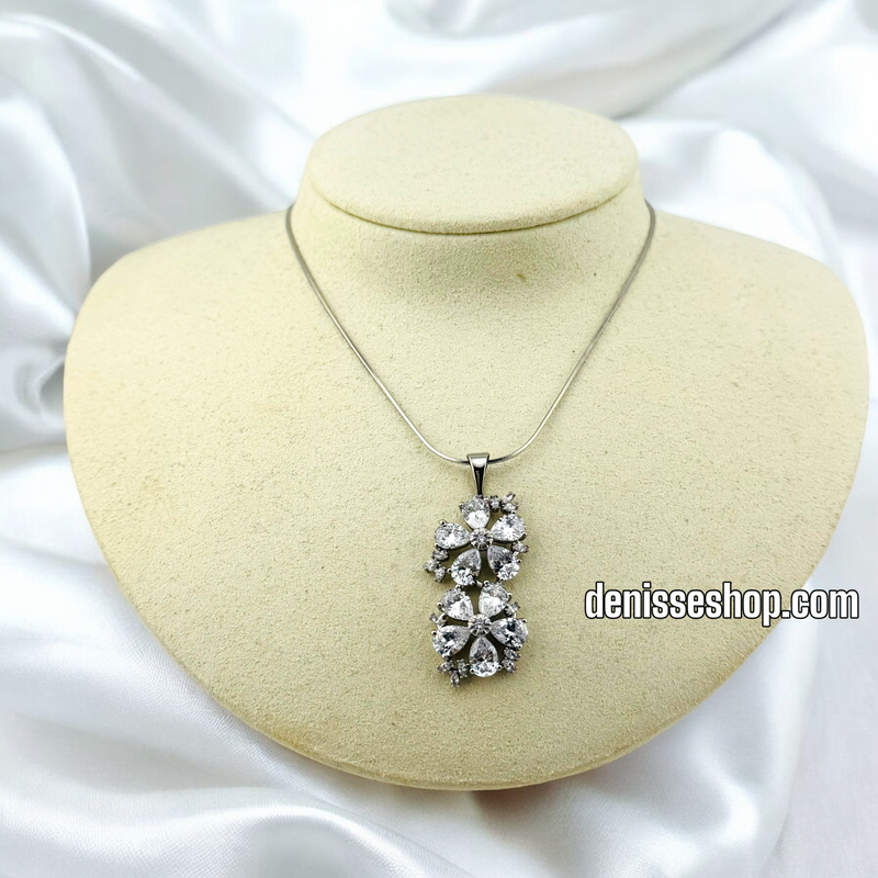 14K WOMAN SILVER PENDANT P600