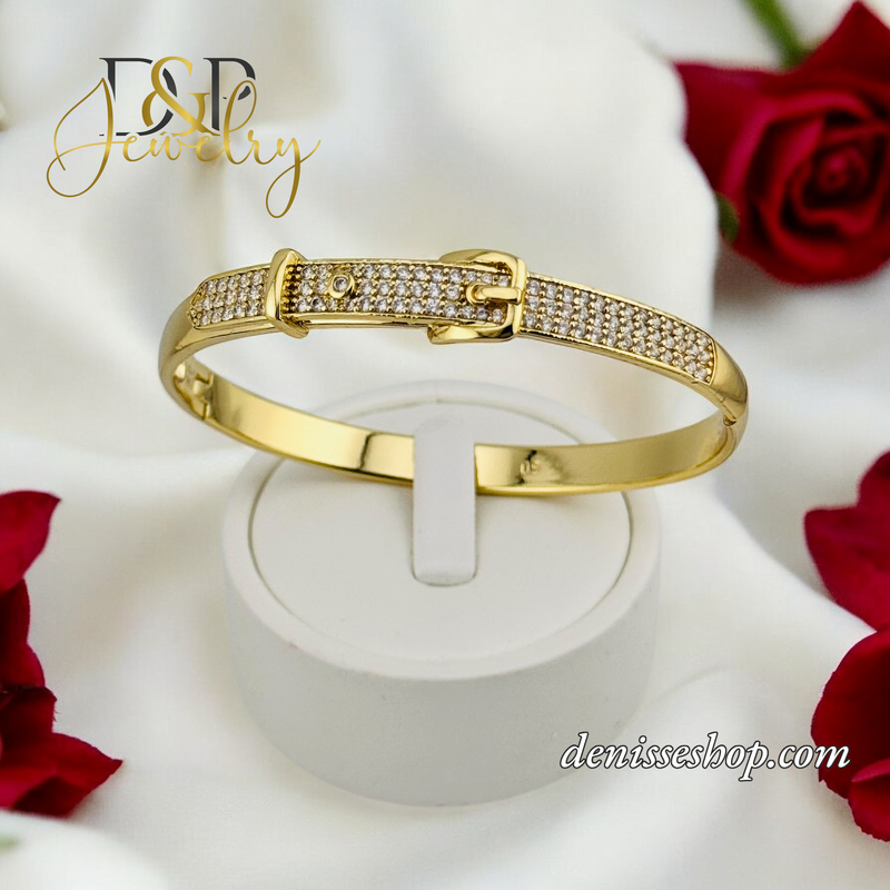 14K BELT BRACELET BR672