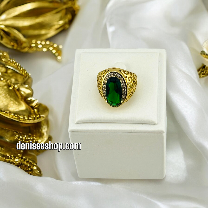 14K GREEN RING RG212