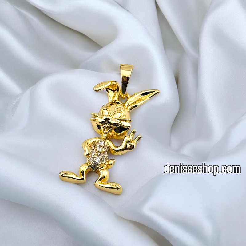 14K WOMEN/GIRL BUNNY PENDANT P662