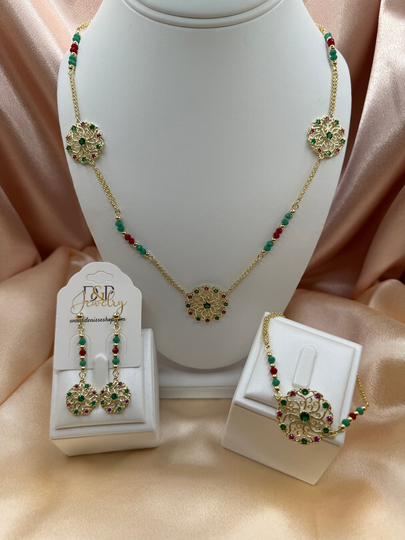 14K FASHION NECKLACE SET C1152