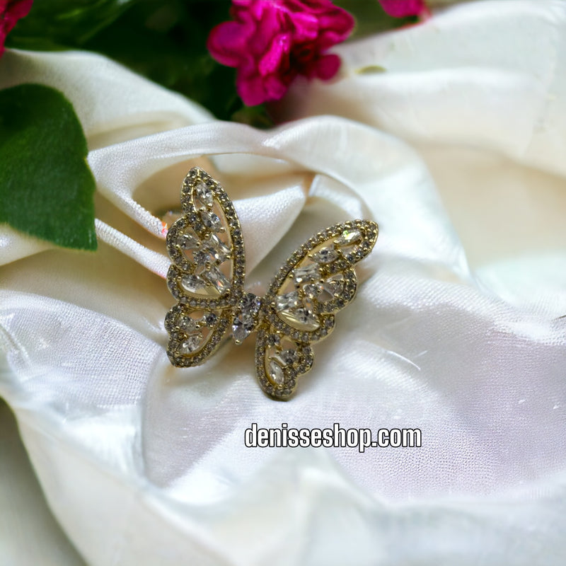 18K Butterfly Elegant Ring RG86