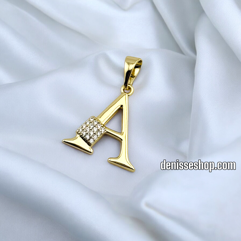 14K FASHION LARGE LETTER PENDANT P645