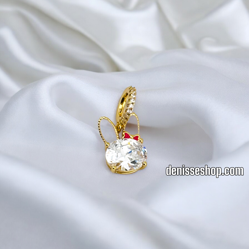 14K WOMEN/GIRL BUNNY PENDANT P631