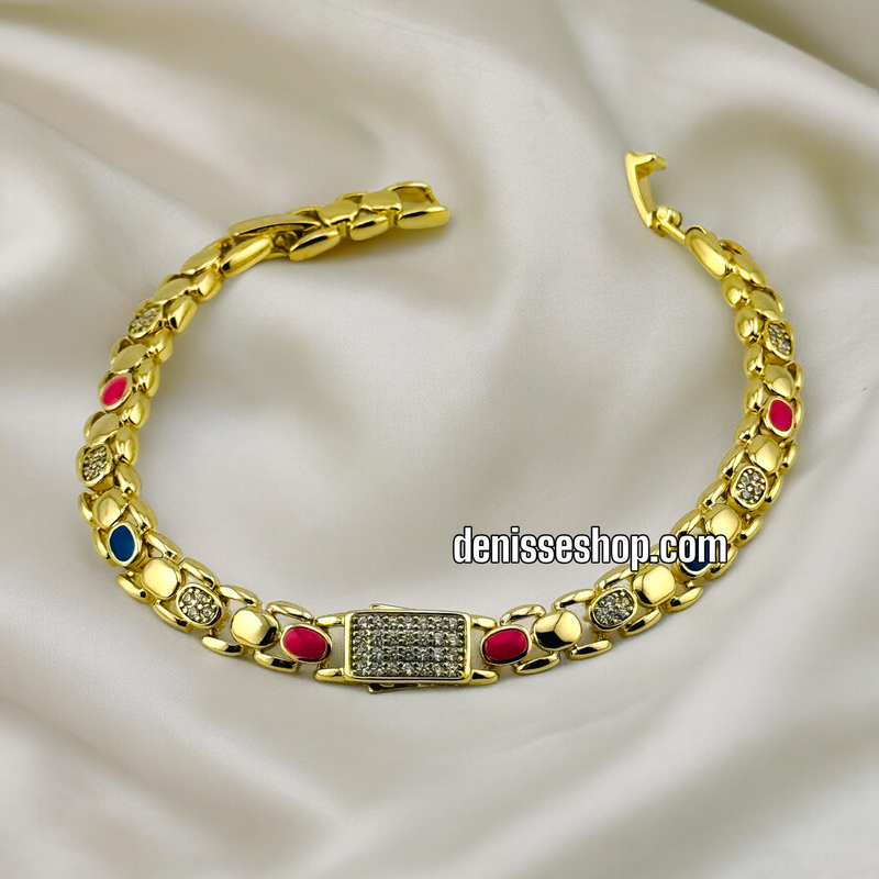 14K COLORFUL BRACELET BR404