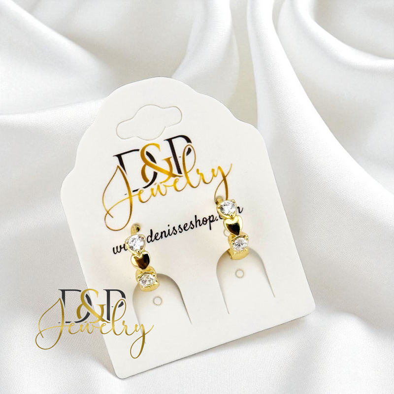 14K GOLD SMALL HOOP EARRING HP746