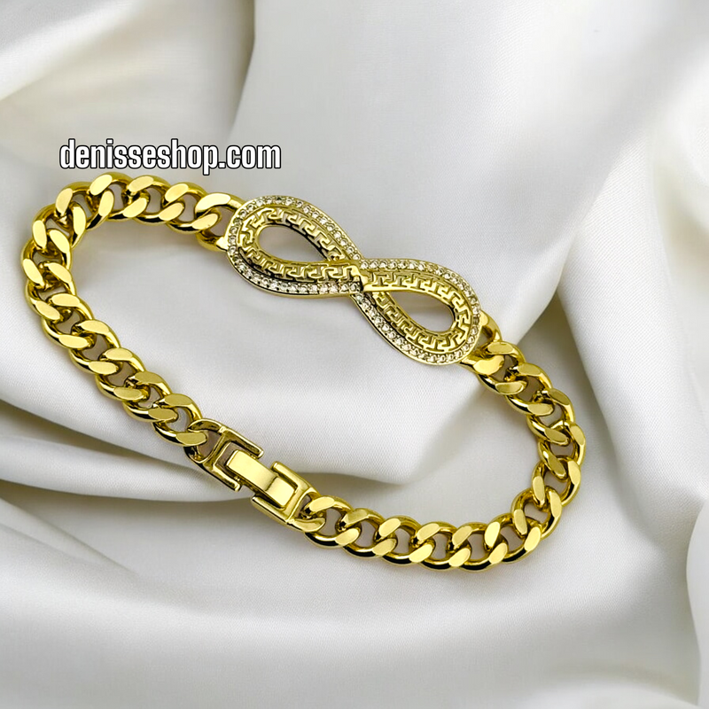 14K INFINITY GOLD BRACELET BR433