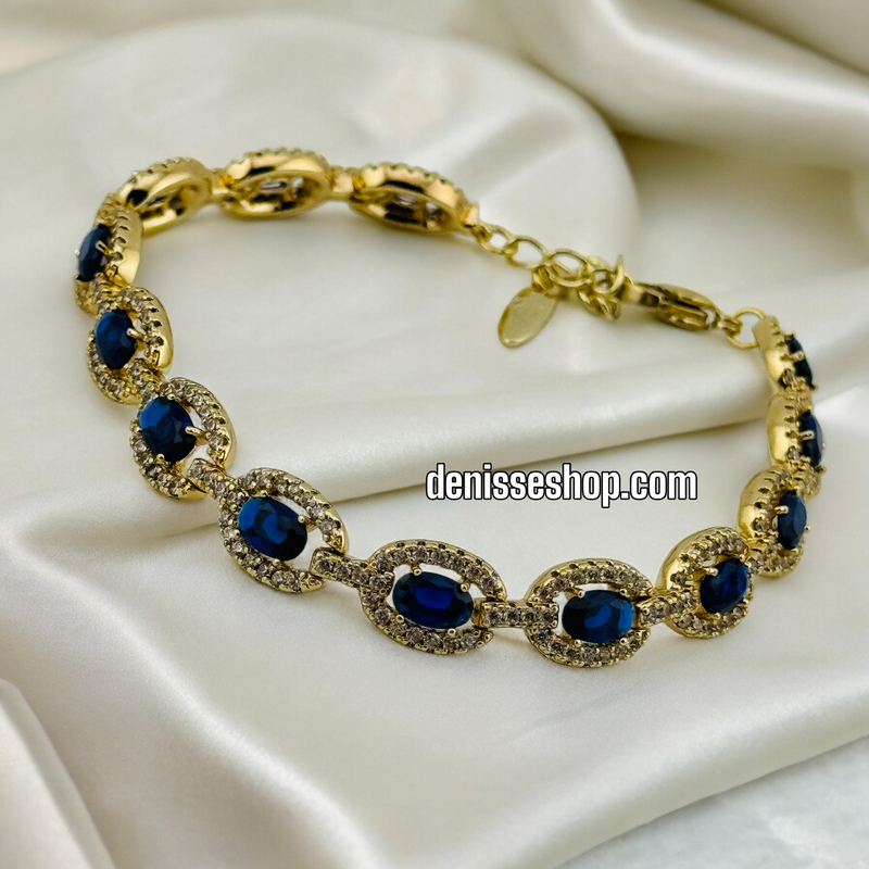 14K BLUE BRACELET BR365