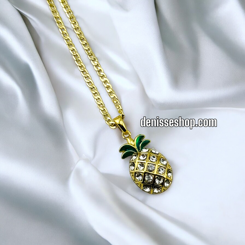 14K PINEAPPLE  PENDANT P449