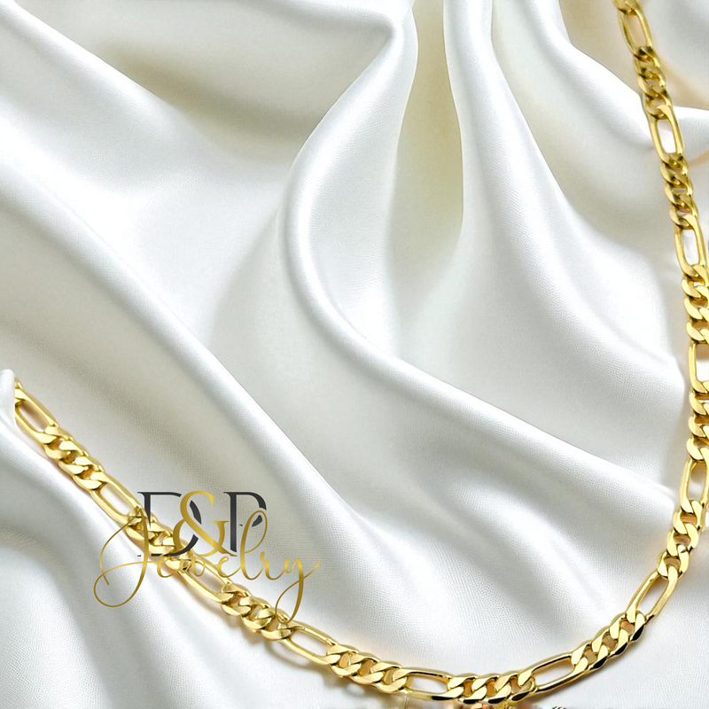 14K FIGARO CHAIN 2MM CH139