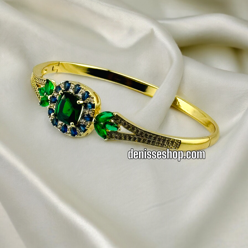 14K GREEN FASHION BRACELET BR397