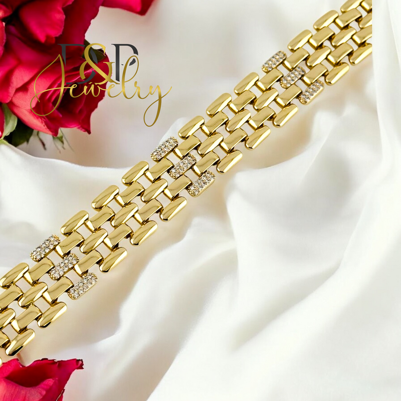 14K FASHION DESIGN MEN BRACELET 8&