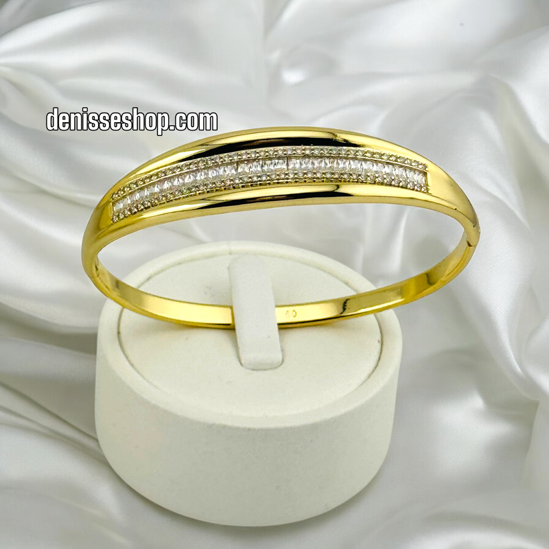 14K /WOMAN PLAIN BANGLE BRACELET BR568