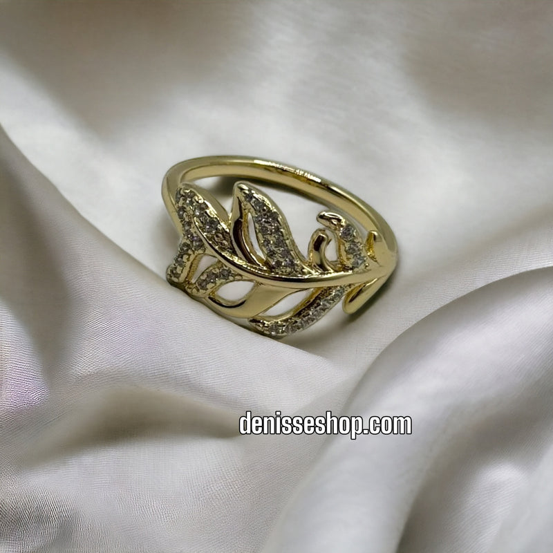 14K Elegant Ring RG82 SIZE 11&