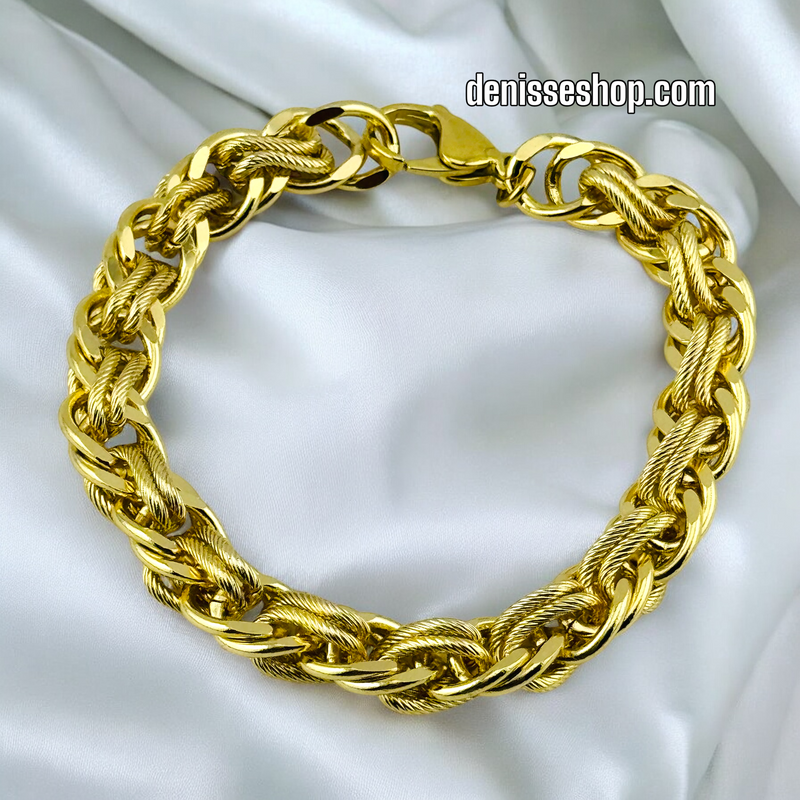 14K CHUNKY BRACELET BR500