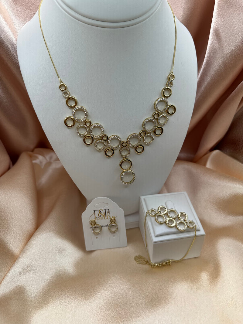 14K FASHION NECKLACE SET C1151