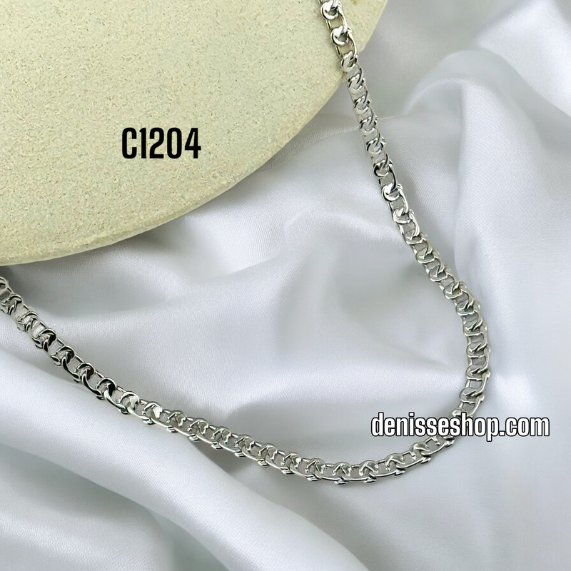 FASHION SILVER CHAIN 5MM C1204