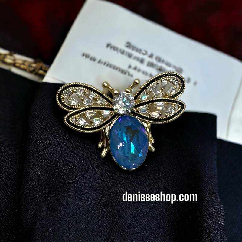 14K BEE BROOCH