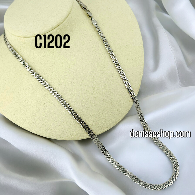 FASHION SILVER CHAIN 5MM C1202