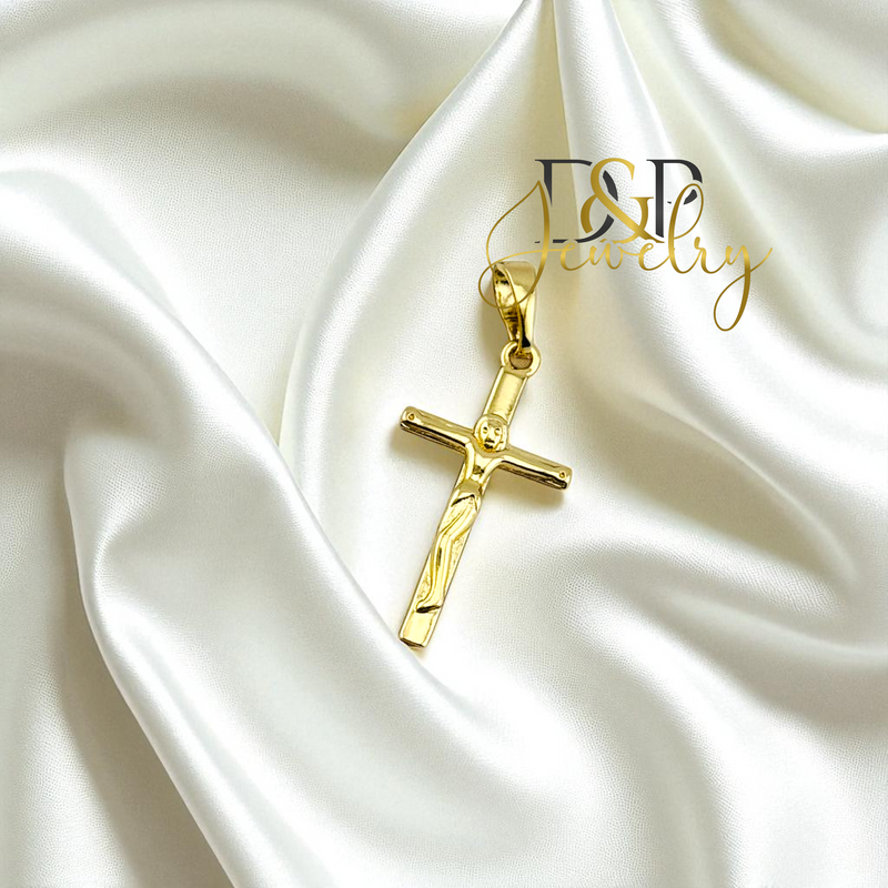 14K SMALL CRUCIFIX PENDANT P868