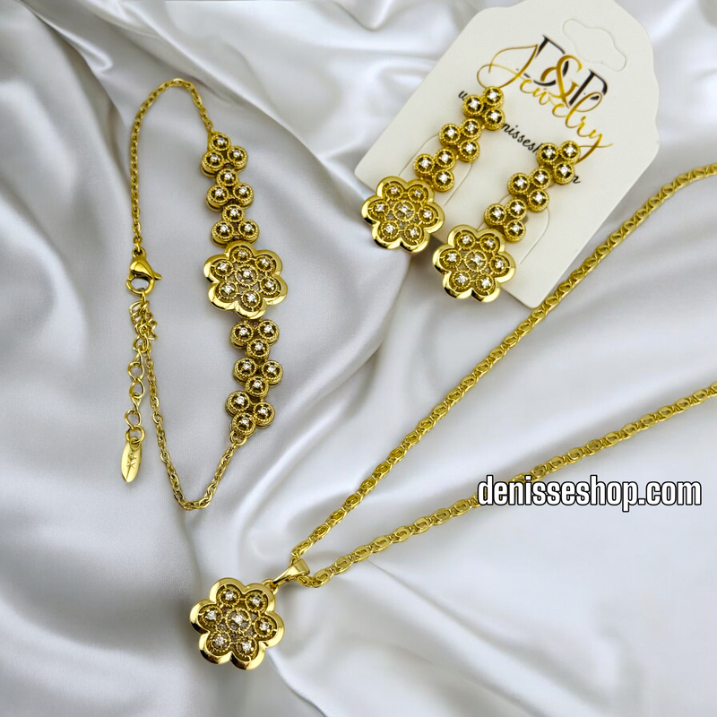 14K WOMAN/ NECKLACE SET N155