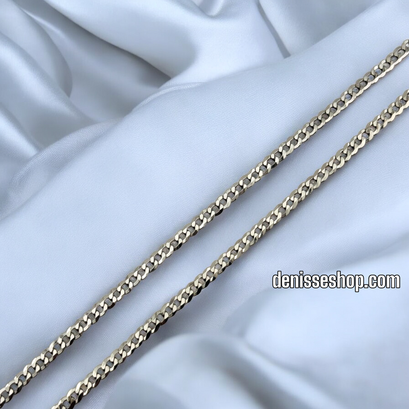 SILVER/ 2MM WOMEN/CUBAN LINK CHAIN  22” CH069