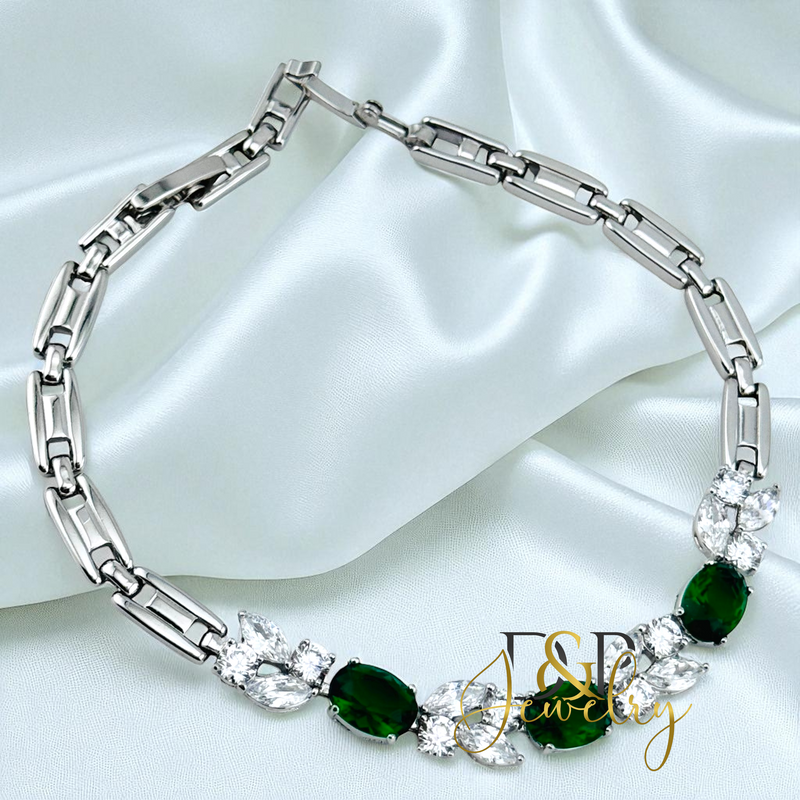 SILVER 3 VARIANTS COLORS BRACELET BR842