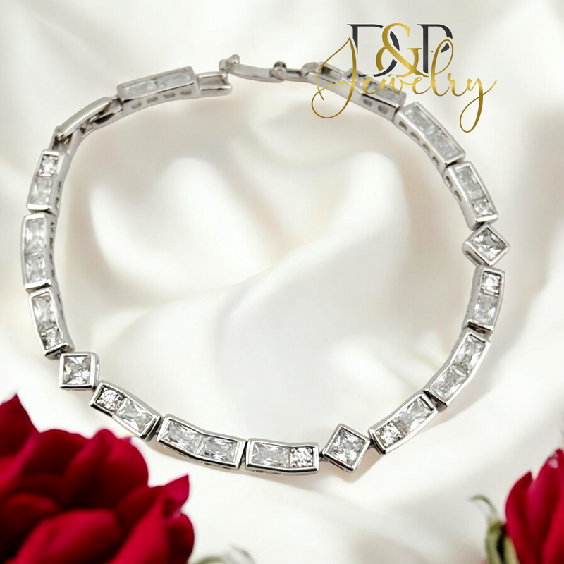 SILVER ELEGANT BRACELET BR734