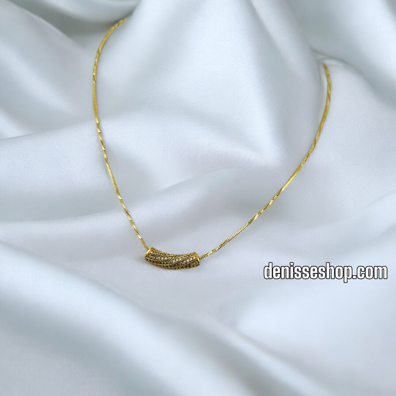 14K WOMEN CURVED SPACER BEAD P651