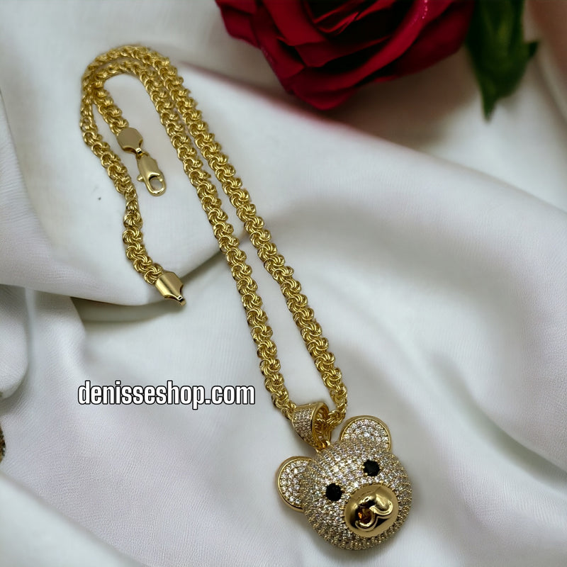 14K Bear Pendant P199 (CHAIN NOT INCLUDED)