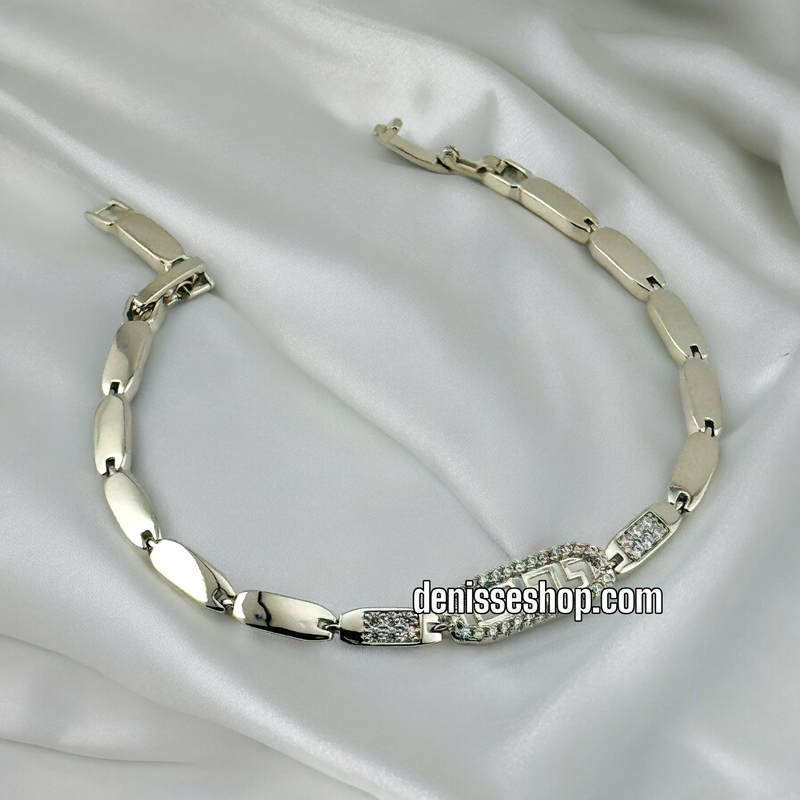 SILVER DESIGN BRACELET BR411