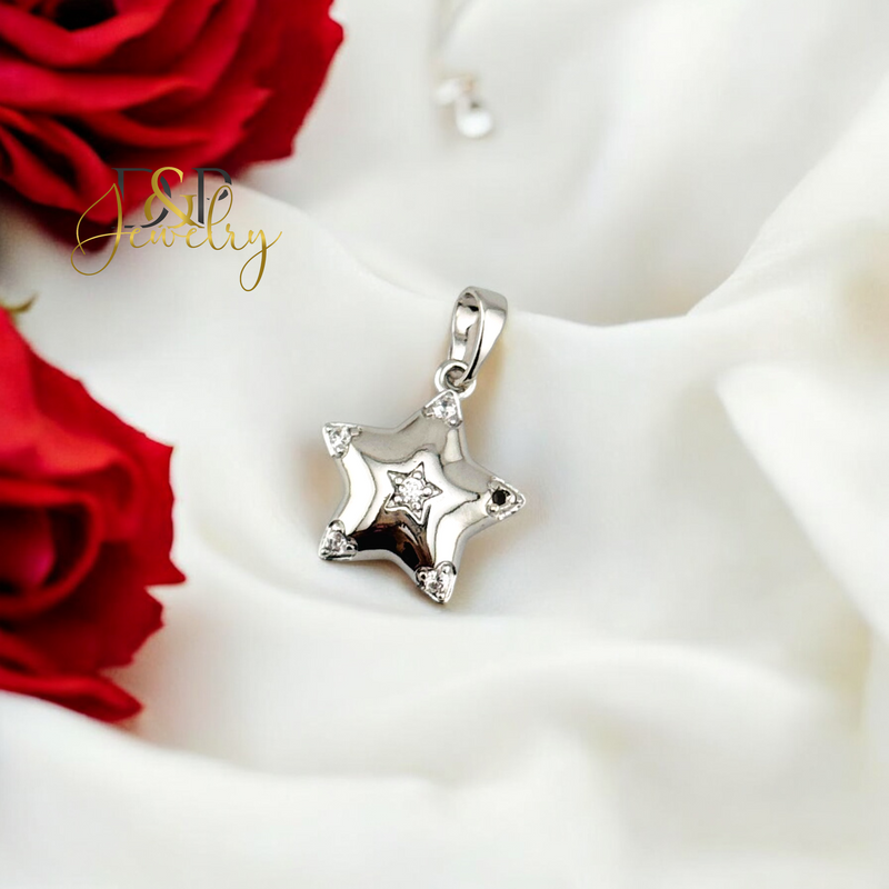 SILVER STAR PENDANT P797