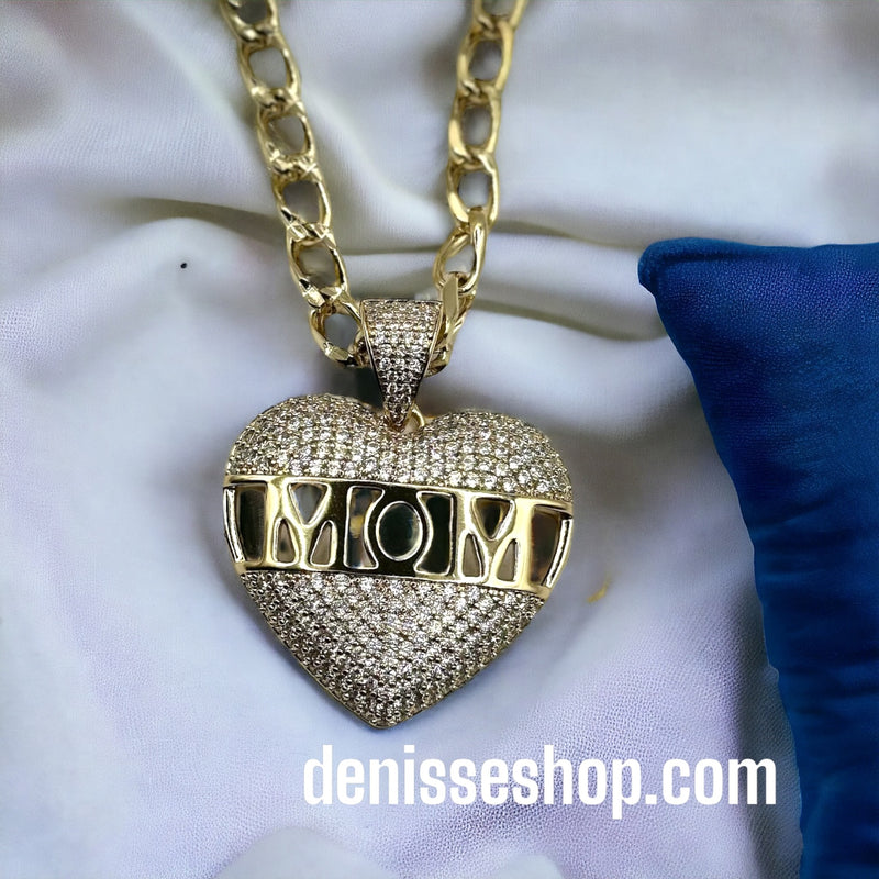 18K MOM Pendant P151