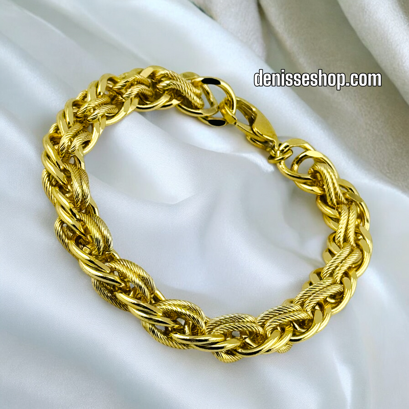 14K CHUNKY BRACELET BR500