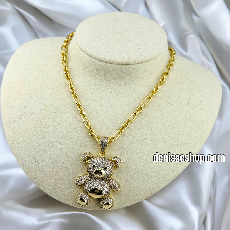 14K WOMEN/BEAR NECKLACE N138