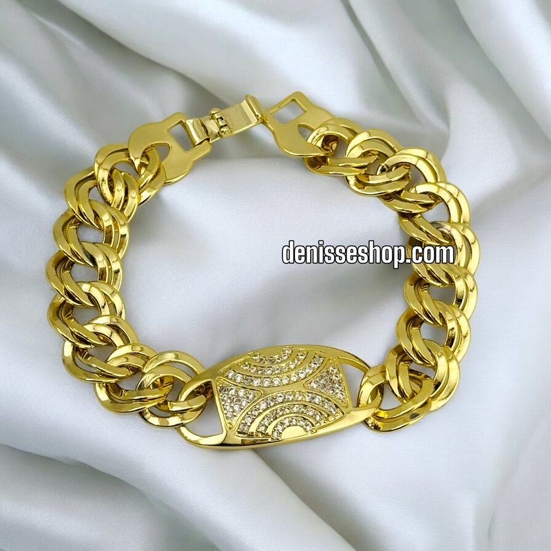 14K FASHION GOLD BRACELET BR440