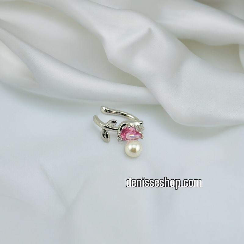 SILVER EAR CUFF EARRING E568