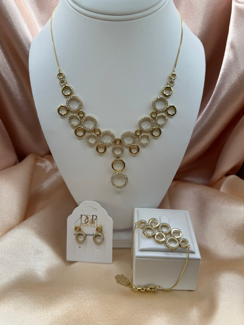 14K FASHION NECKLACE SET C1151