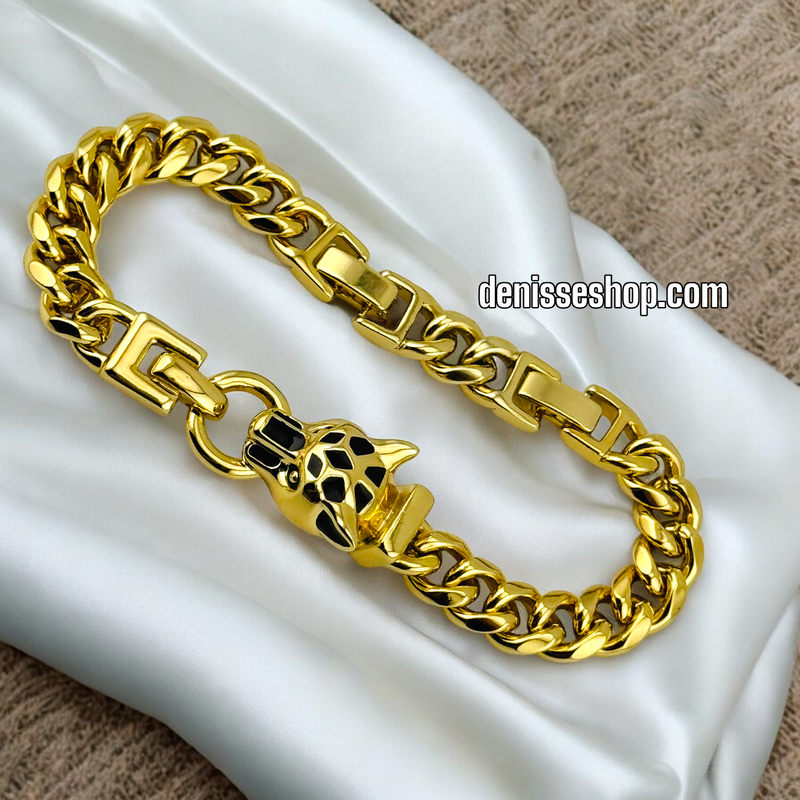 14K FASHION PANTER BRACELET BR523