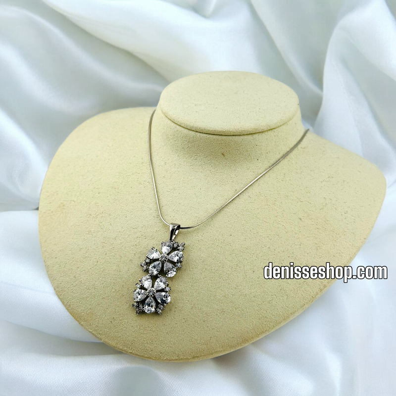 14K WOMAN SILVER PENDANT P600